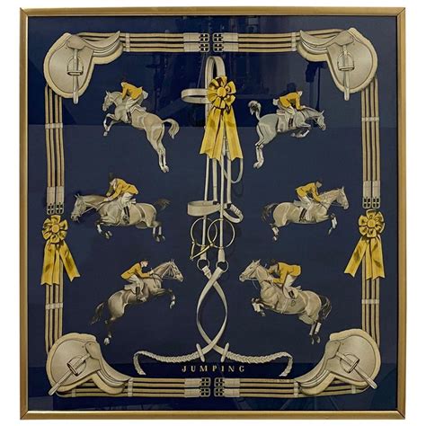 framed Hermes scarf price